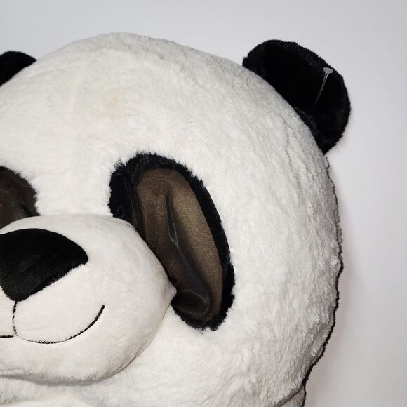 Panda Dan Dee Halloween Head Mascot Plush Big Greeter Costume Cosplay Furry Mask - Picture 8 of 12